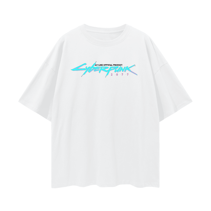 Data Flow Streetwear Shirt White - AY - Line Anime