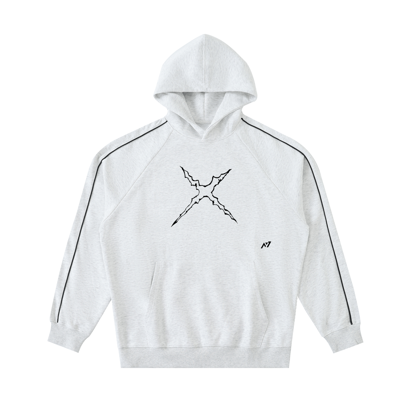 Path of the Pirate King Striped Hoodie - AY - Line Anime