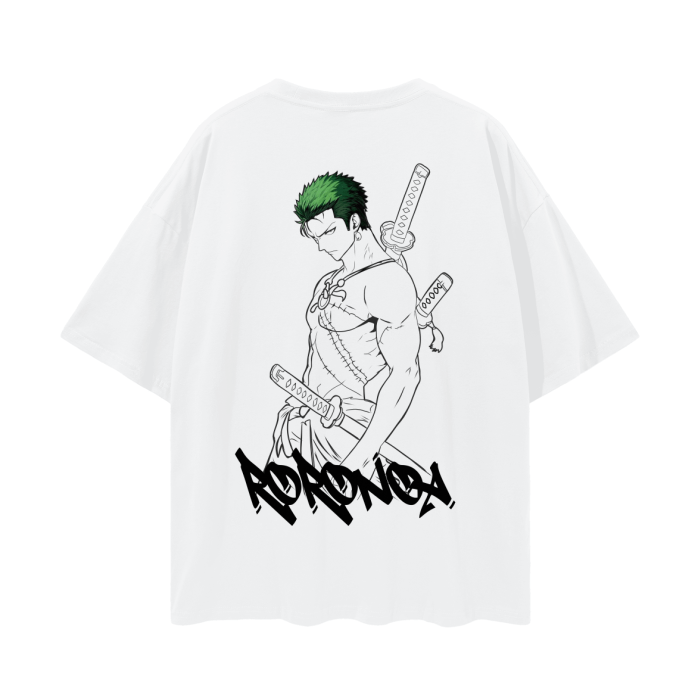 Pirate Hunter Graffiti Streetwear Shirt White - AY - Line Anime
