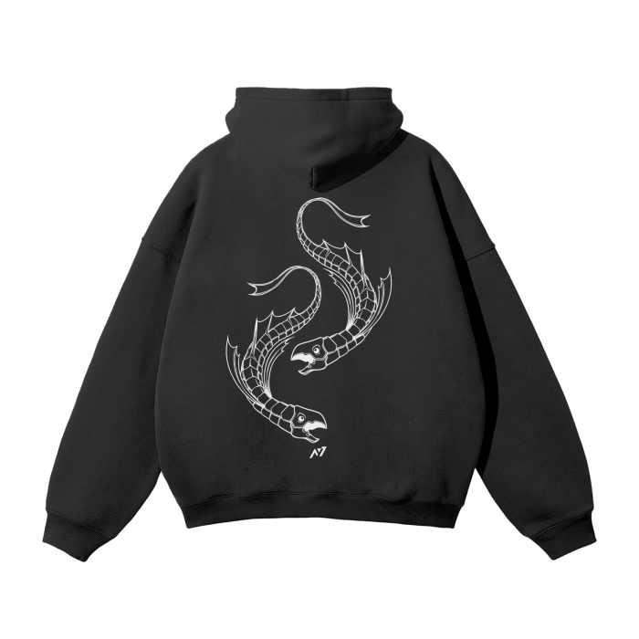 Dark Charisma Fish Streetwear Hoodie - AY - Line Anime