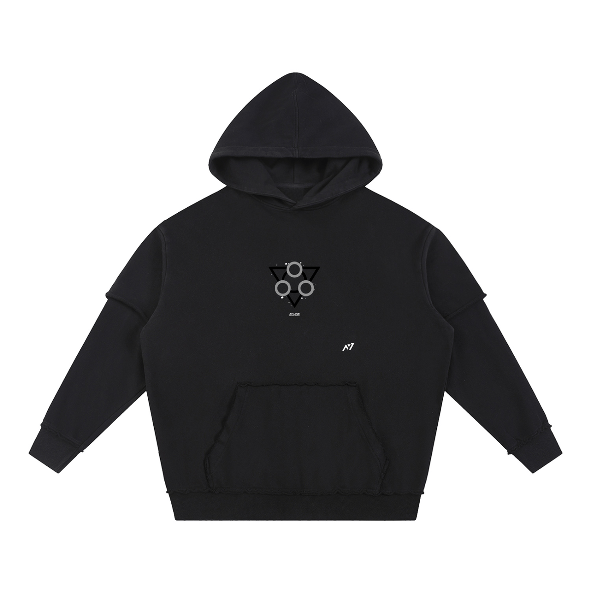 Scrap God Streetwear Ripped Hoodie - AY - Line Anime