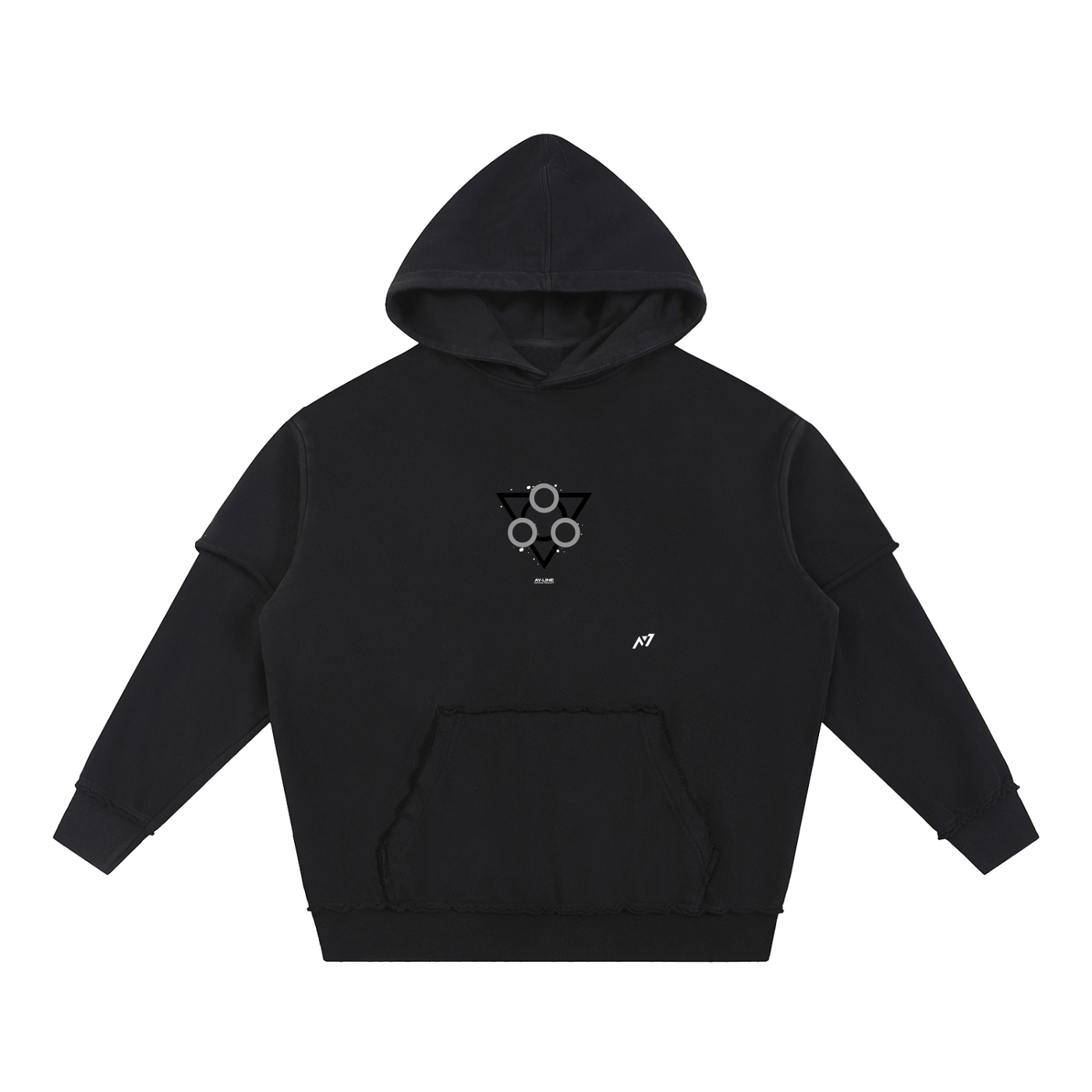 Scrap God Streetwear Ripped Hoodie - AY - Line Anime