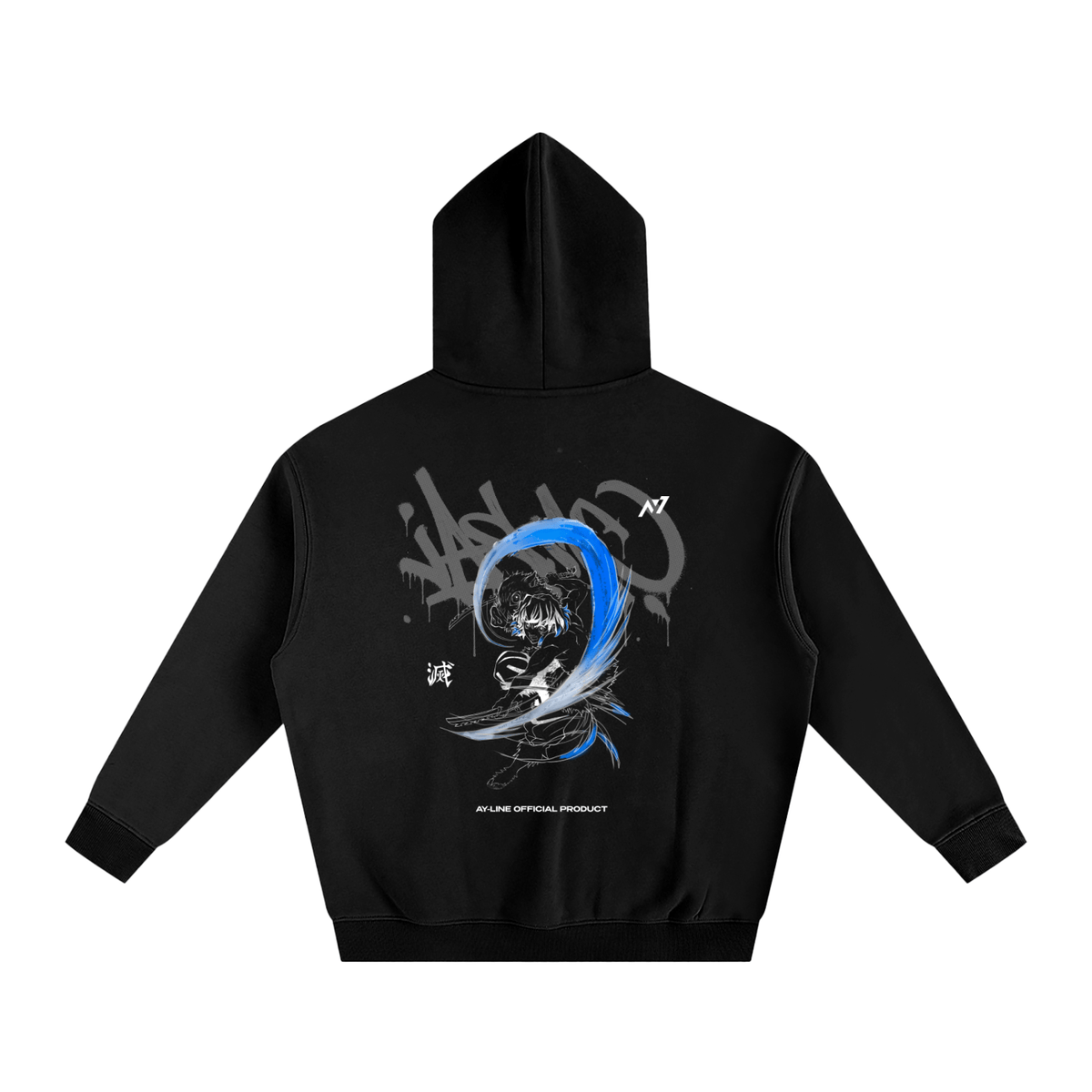 Beast Breathing Streetwear Hoodie - AY - Line Anime