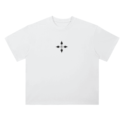 Dark Charisma Fish Streetwear Shirt White Heavy Weight - AY - Line Anime