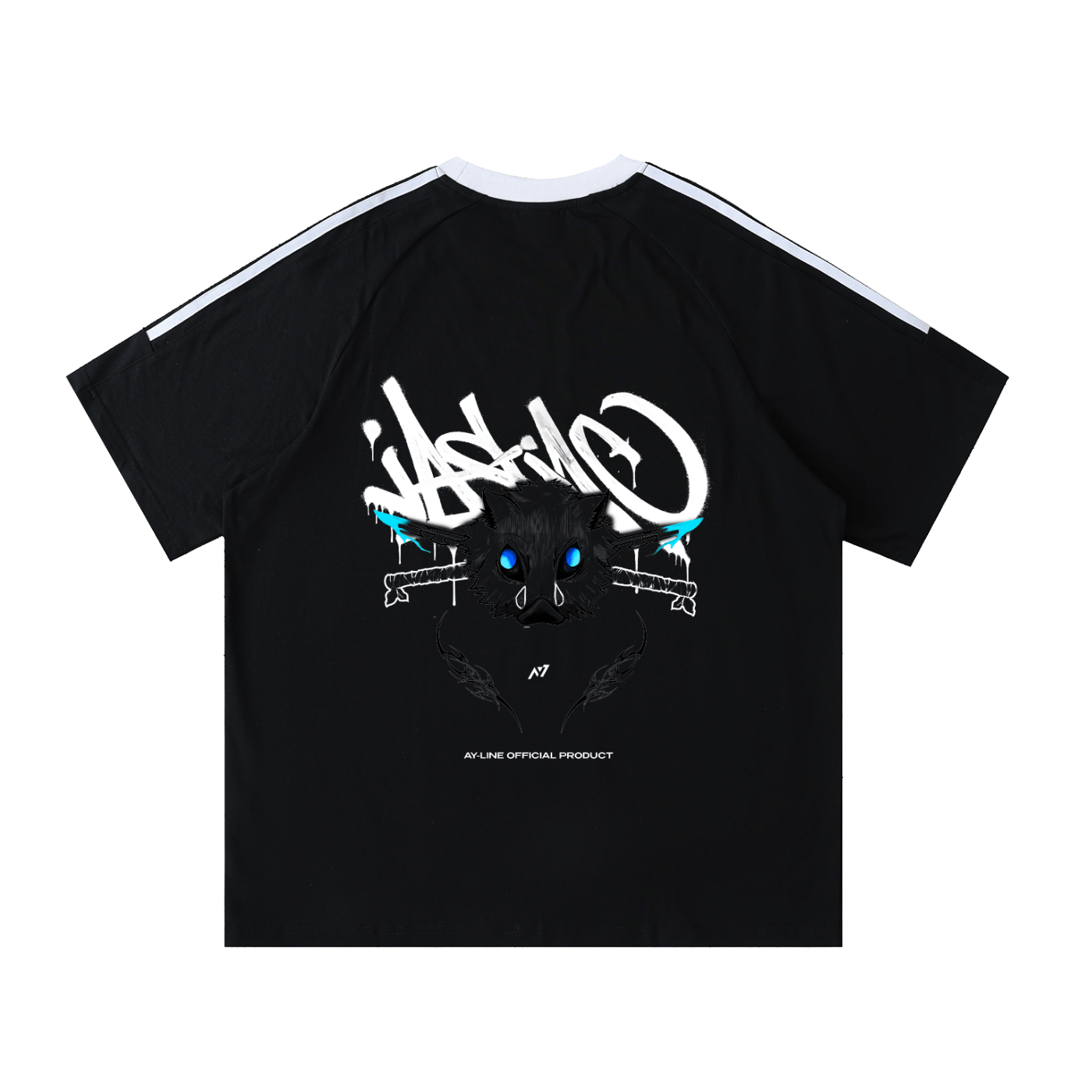 Wilderness Wrath Streetwear Crewneck Shirt - AY - Line Anime