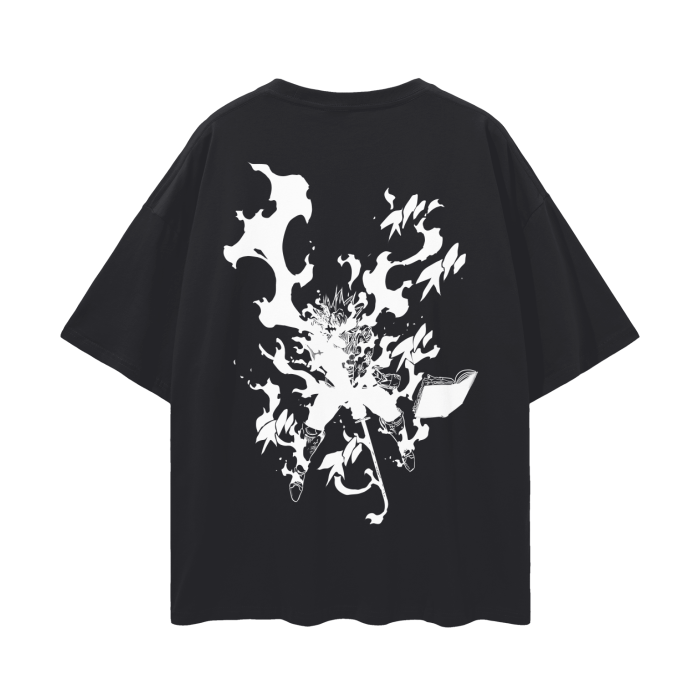 Grimoire Rise Graffiti Streetwear Shirt Black - AY - Line Anime