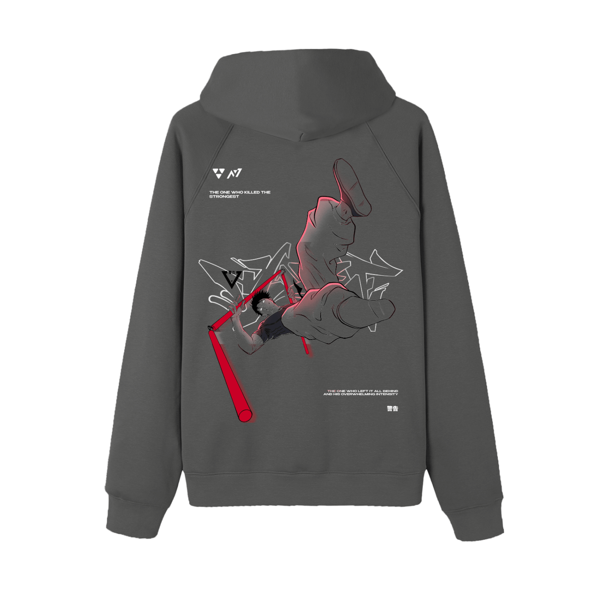 The Sorcerer Killer Graffiti Premium Hoodie - AY - Line Anime