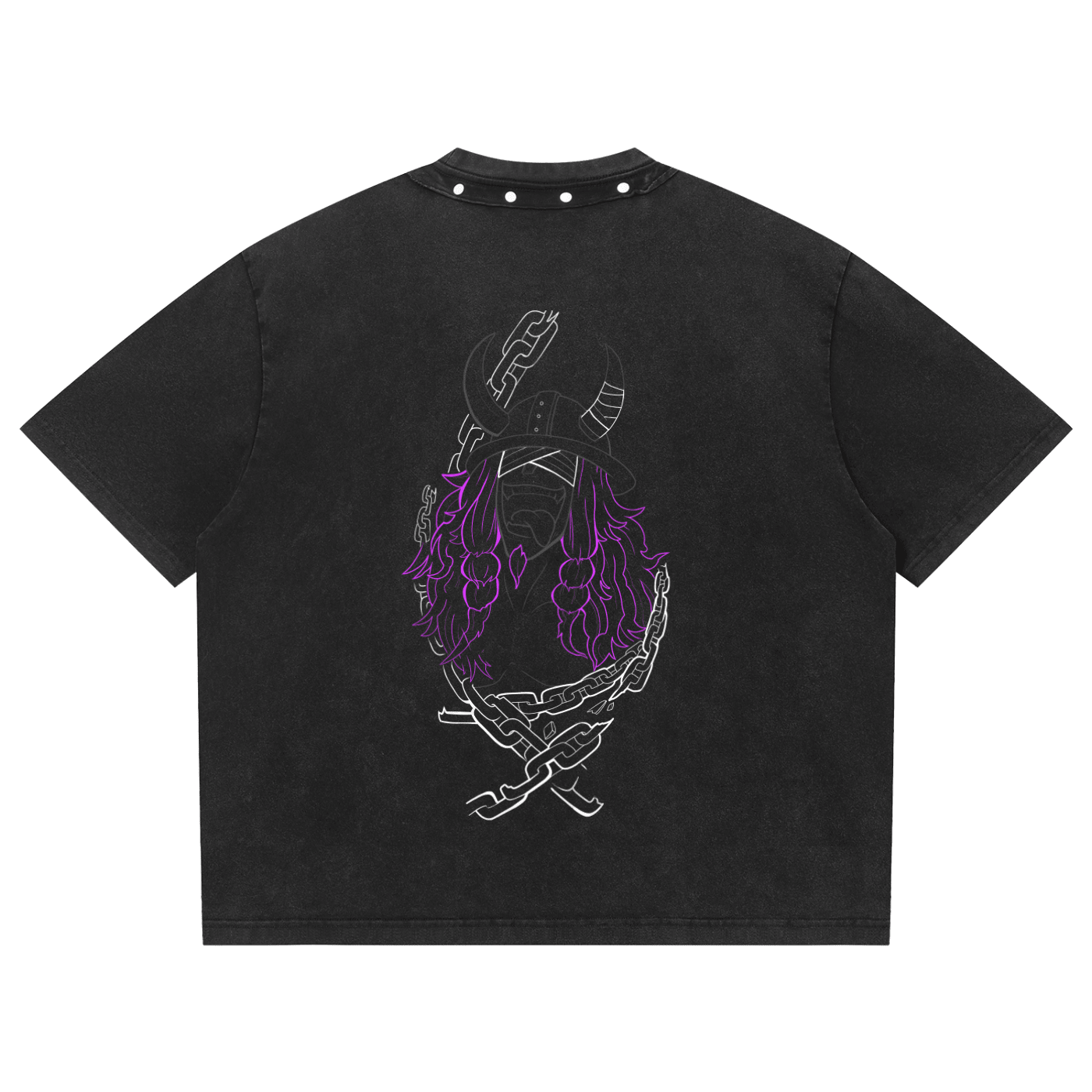 Giants Curse Studded T-Shirt - AY - Line Anime
