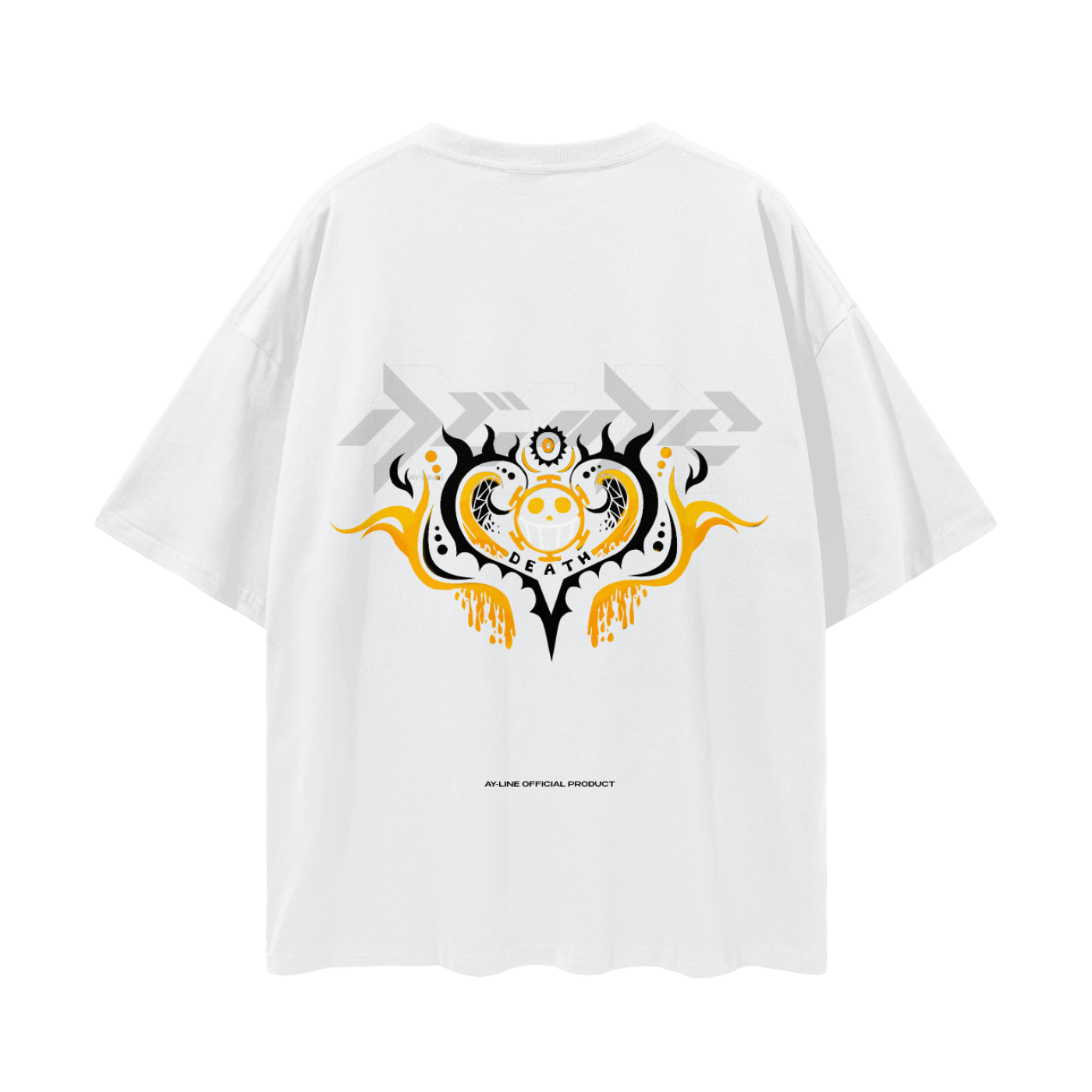 Code of Death Streetwear Shirt White - AY - Line Anime