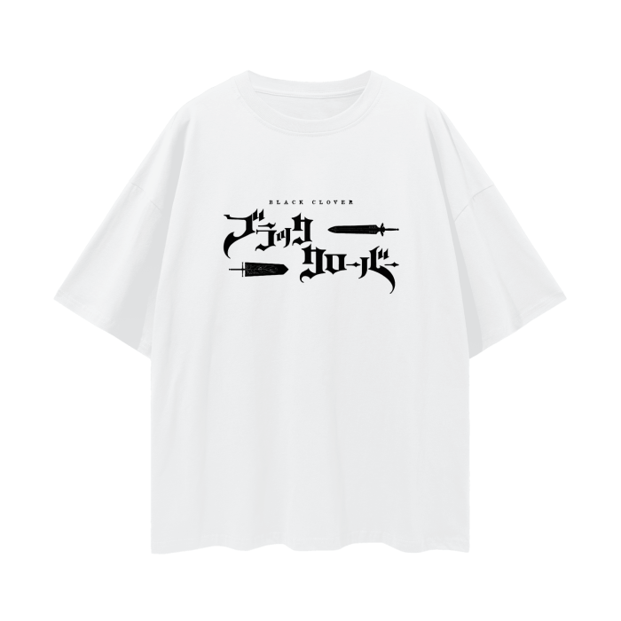 Grimoire Rise Graffiti Streetwear Shirt White - AY - Line Anime