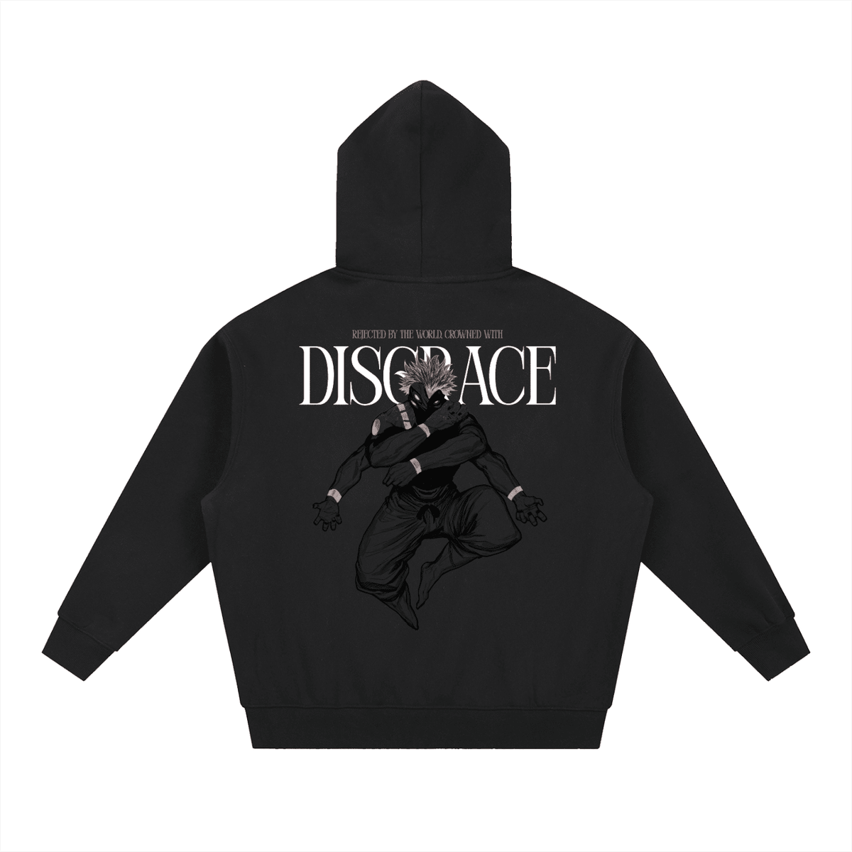 DISGRACE Streetwear Hoodie - AY - Line Anime