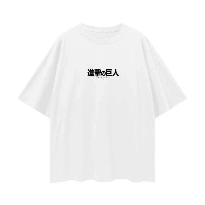 Wings of Destruction Streetwear Shirt White - AY - Line Anime