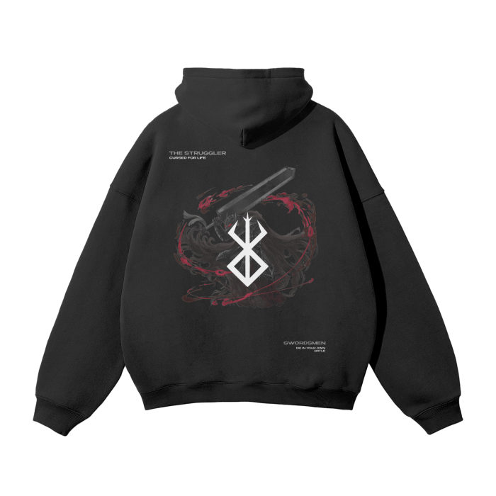 Swordsman Streetwear Hoodie - AY - Line Anime