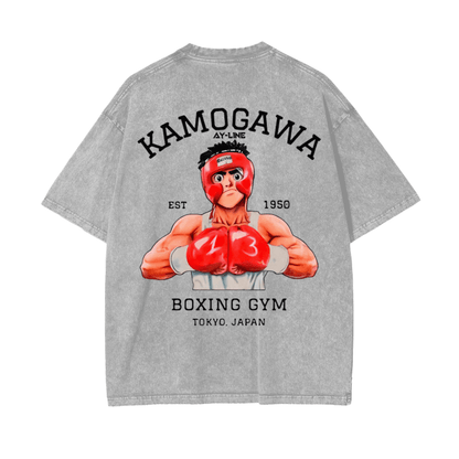 Rising Knockout Streetwear Shirt Washed - AY - Line Anime