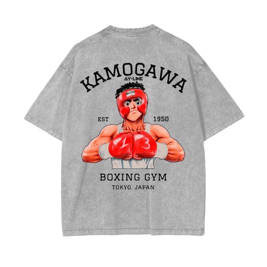 Rising Knockout Streetwear Shirt Washed - AY - Line Anime