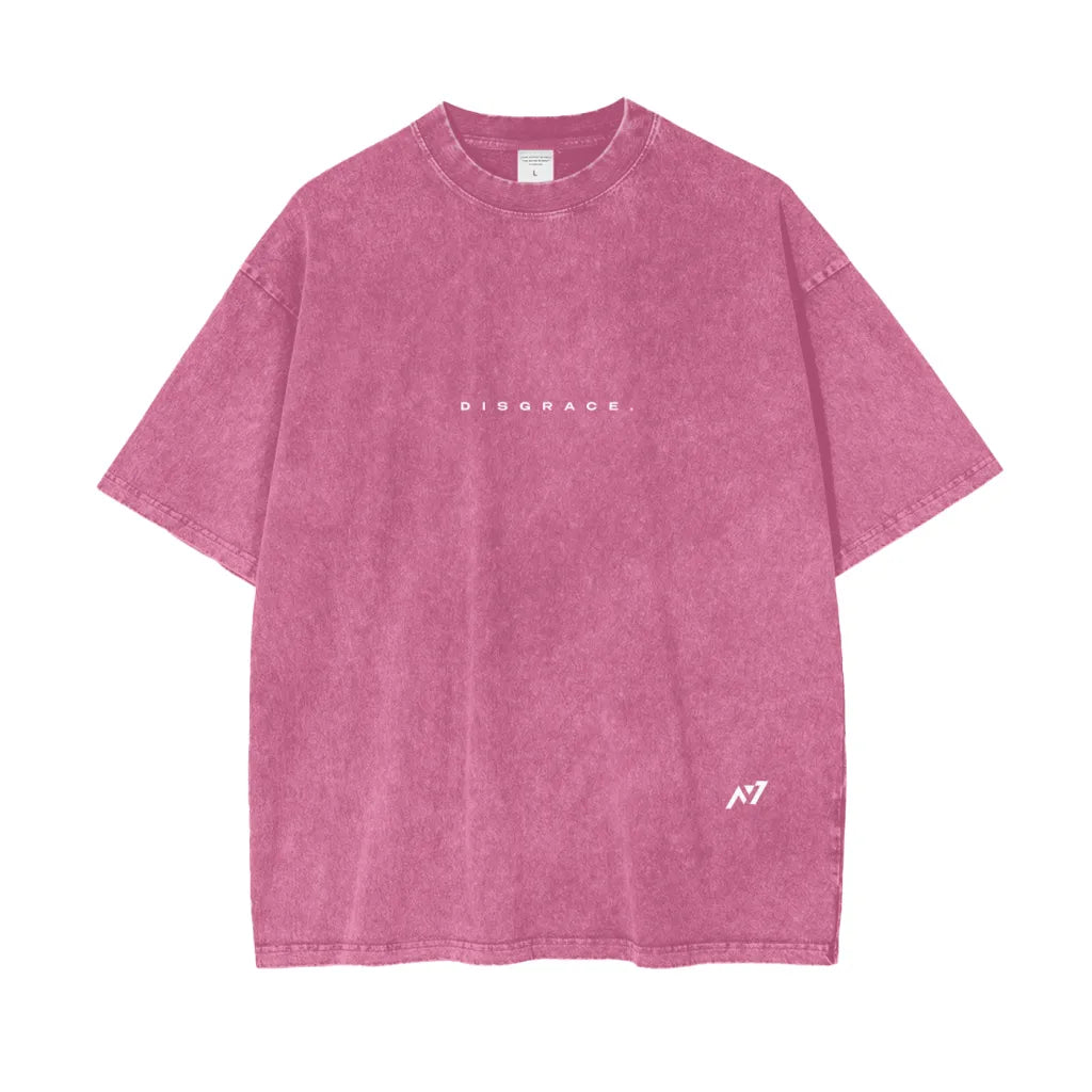 The Disgraced One Streetwear Shirt Pink Washed - AY - Line Anime