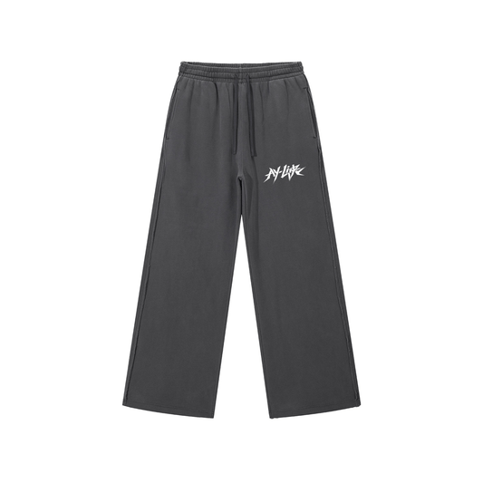 Snow Washed Raw Edge Sweatpants - AY - Line Anime