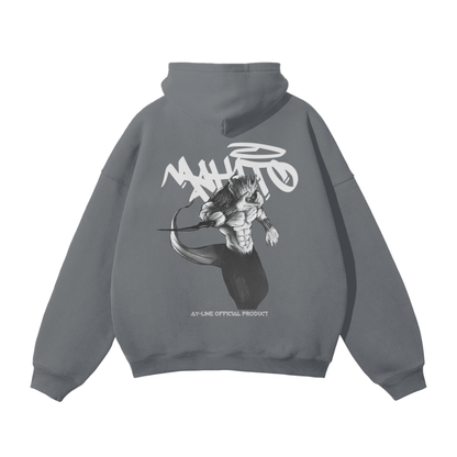 Manipulator of Flesh Graffiti Streetwear Hoodie - AY - Line Anime