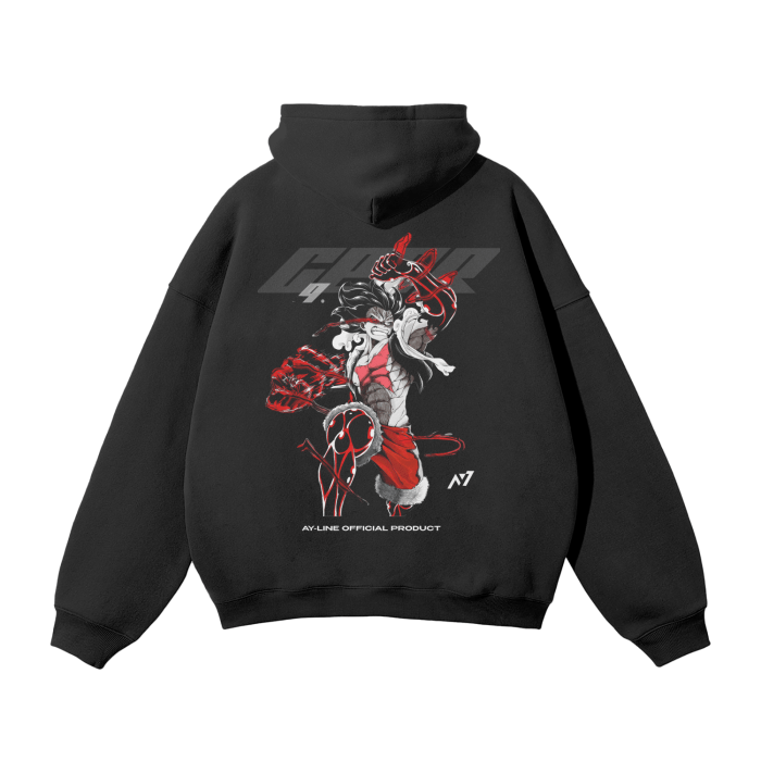 Path of the Pirate King Y2K Gear 4 Streetwear Hoodie - AY - Line Anime