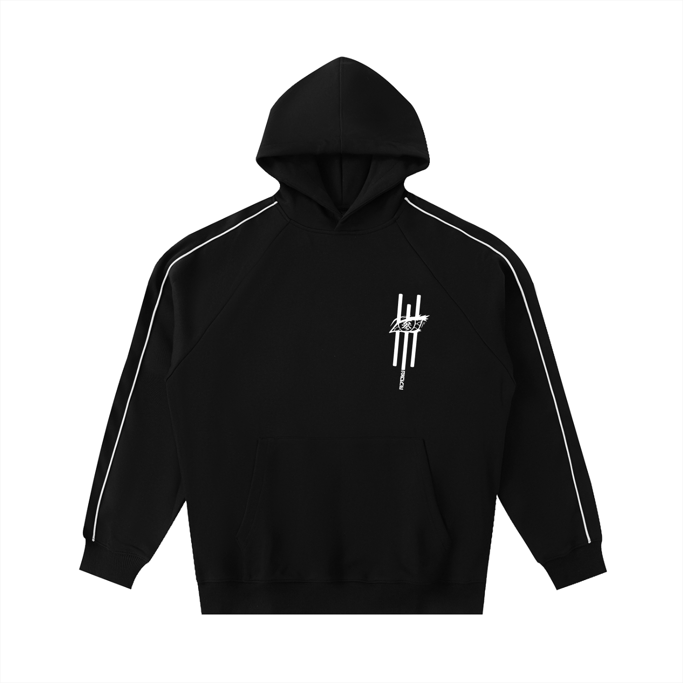 Upper 3 Streetwear Striped Hoodie - AY - Line Anime