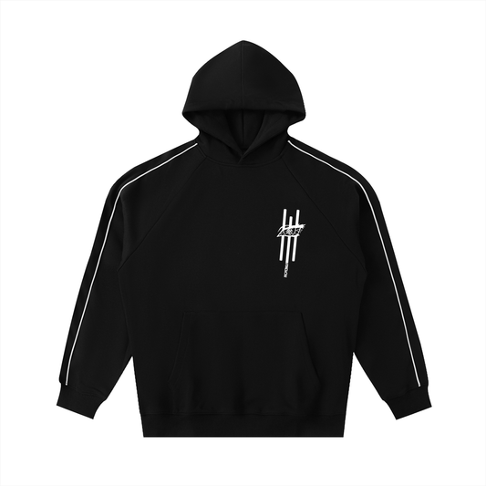 Upper 3 Streetwear Striped Hoodie - AY - Line Anime