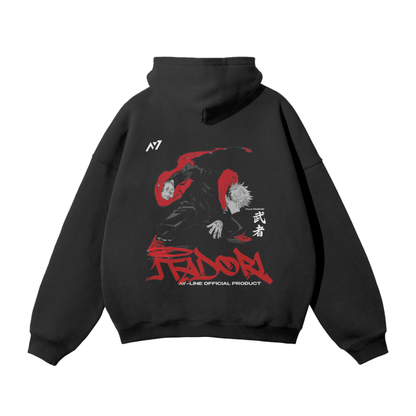 Black Flash Streetwear Hoodie - AY - Line Anime