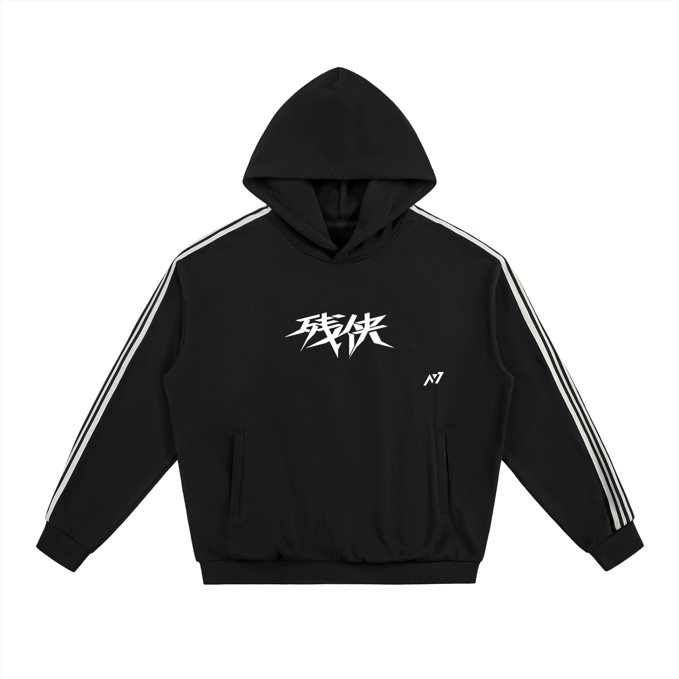 Shatterpoint Striped Hoodie - AY - Line Anime