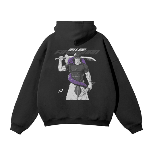 Sorcerer Killer Y2K Streetwear Hoodie Black - AY - Line Anime