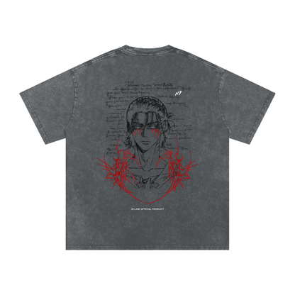 The Unforgiven Path Washed Streetwear Shirt - AY - Line Anime