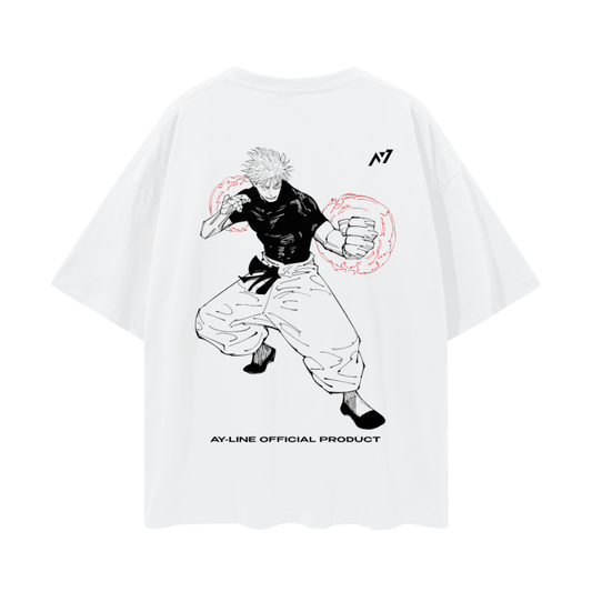 The Strongest Streetwear Shirt White - AY - Line Anime