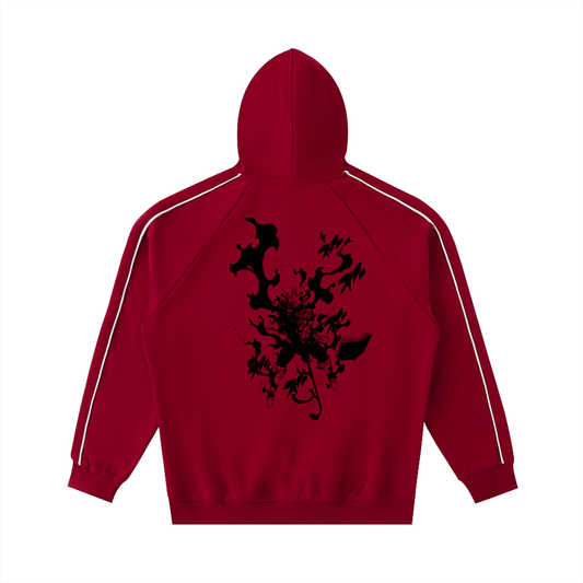 Grimoire Rise Striped Hoodie - AY - Line Anime