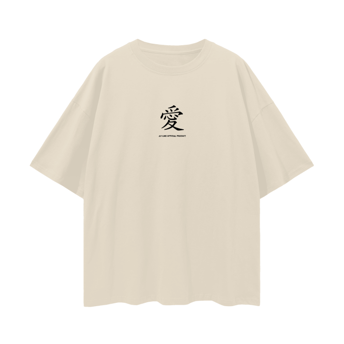 Sand Tempest Streetwear Shirt Beige - AY - Line Anime