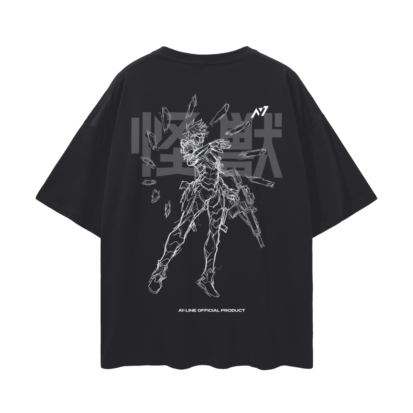 Shattered Evolution Streetwear Shirt - AY - Line Anime