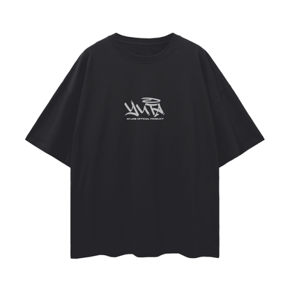 Cursed Companion Graffiti Streetwear Shirt Black - AY - Line Anime