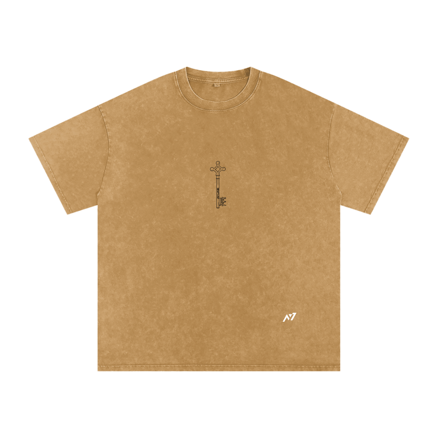 Wings of Defiance Washed Streetwear Shirt - AY - Line Anime