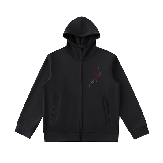 Turbo Fiend Streetwear Zip - Up Hoodie - AY - Line Anime