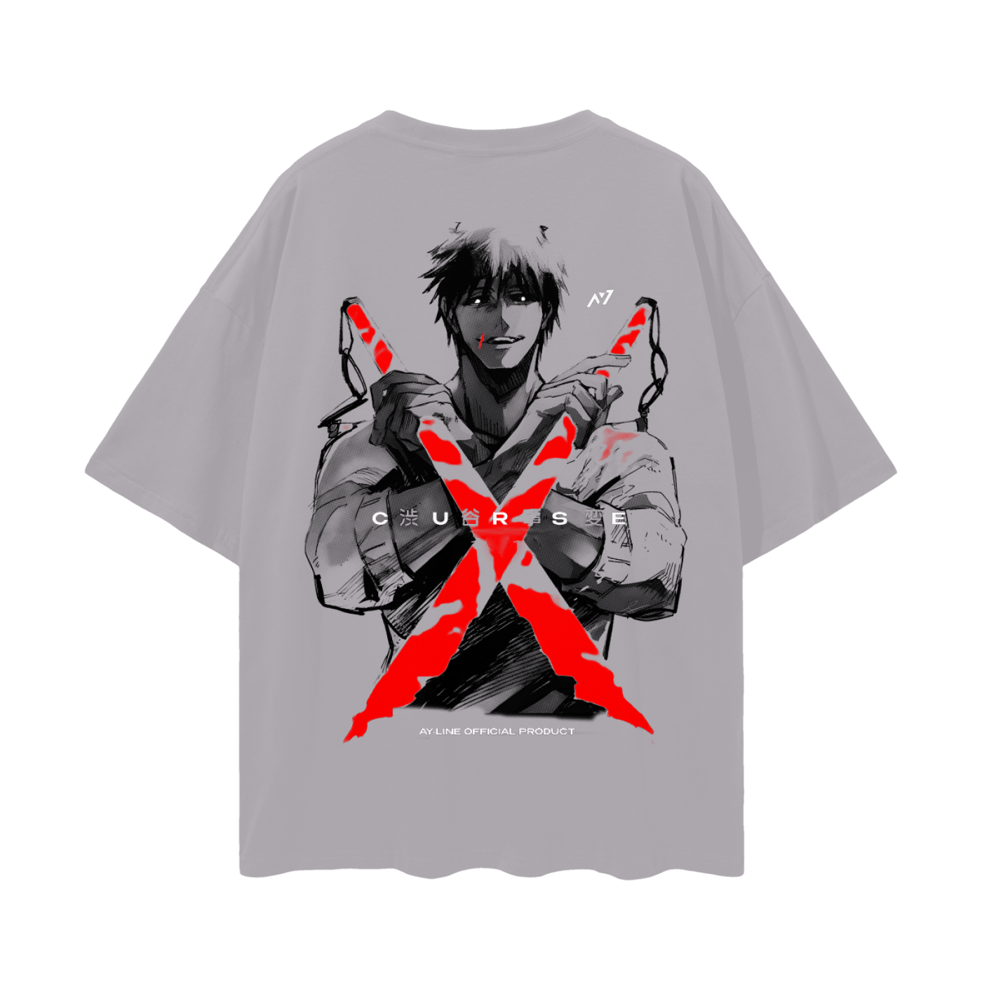 BEHIND. Streetwear Shirt - AY - Line Anime
