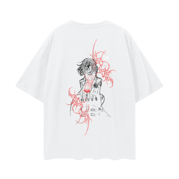 For His Sake Streetwear Shirt Grey&White