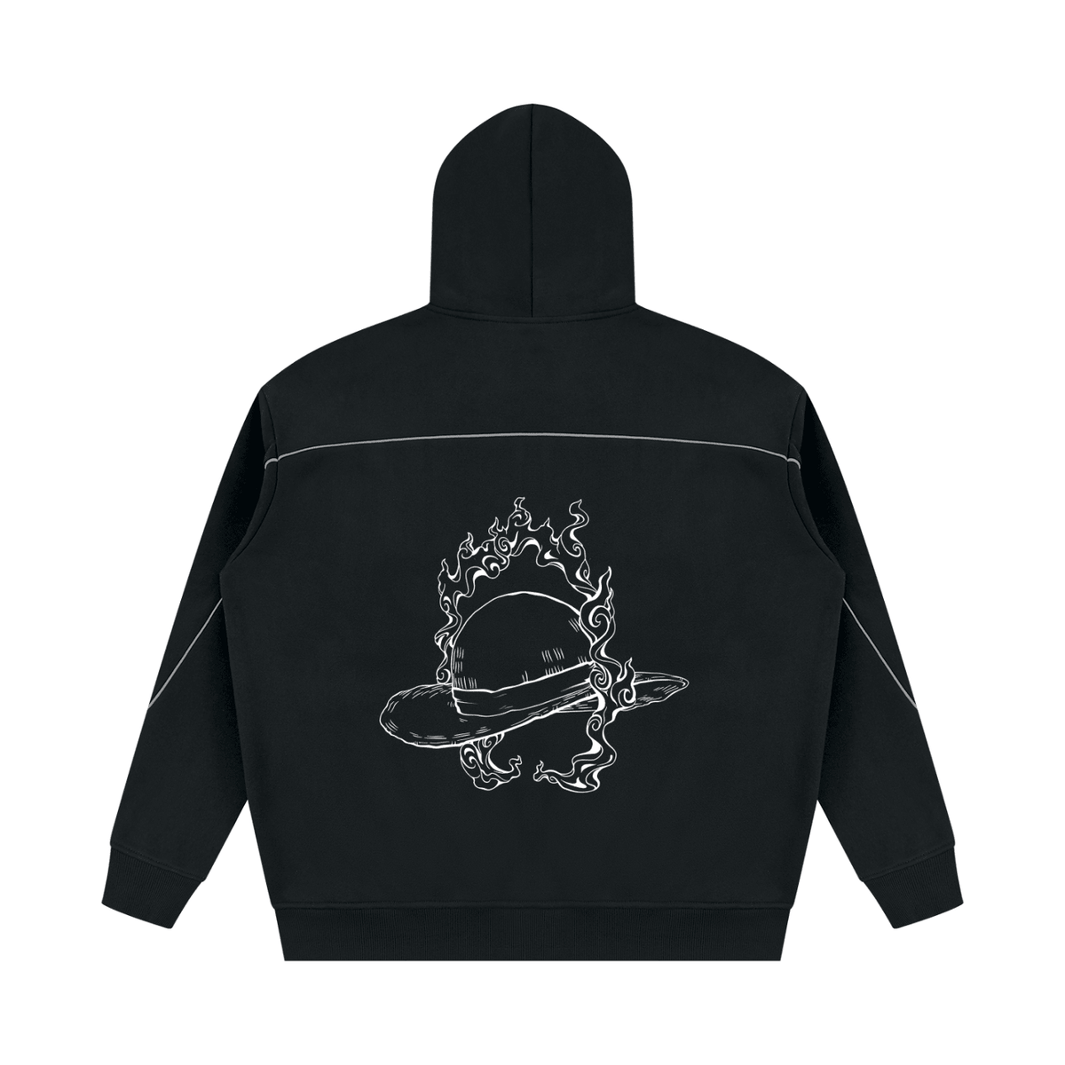 Straw Hat Streetwear Hoodie - AY-Line Anime