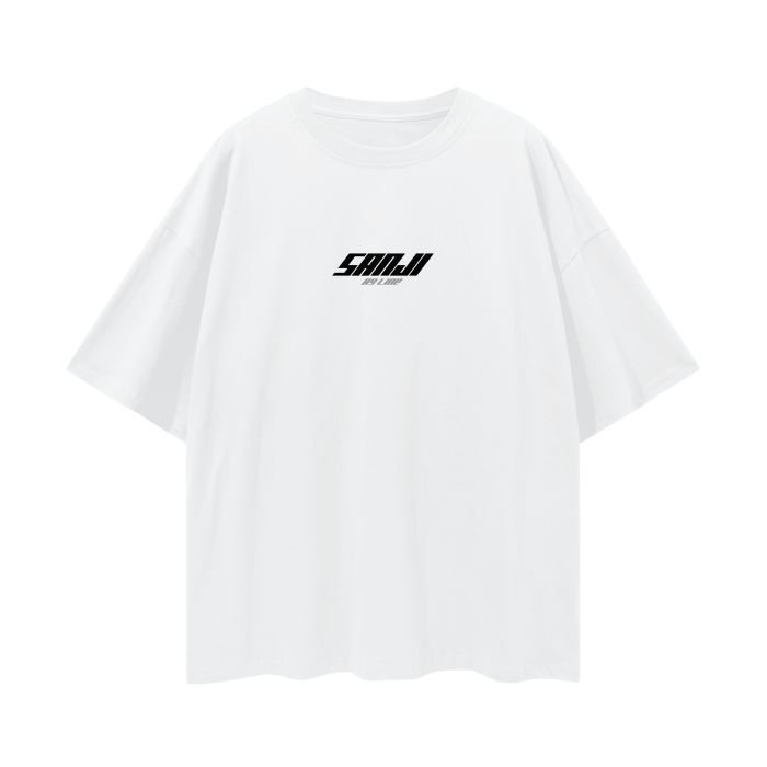 Black Leg Y2K Streetwear Shirt White - AY - Line Anime