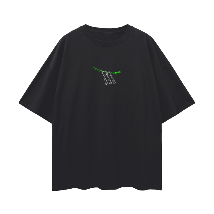 Pirate Hunter Y2K Streetwear Shirt Black - AY - Line Anime