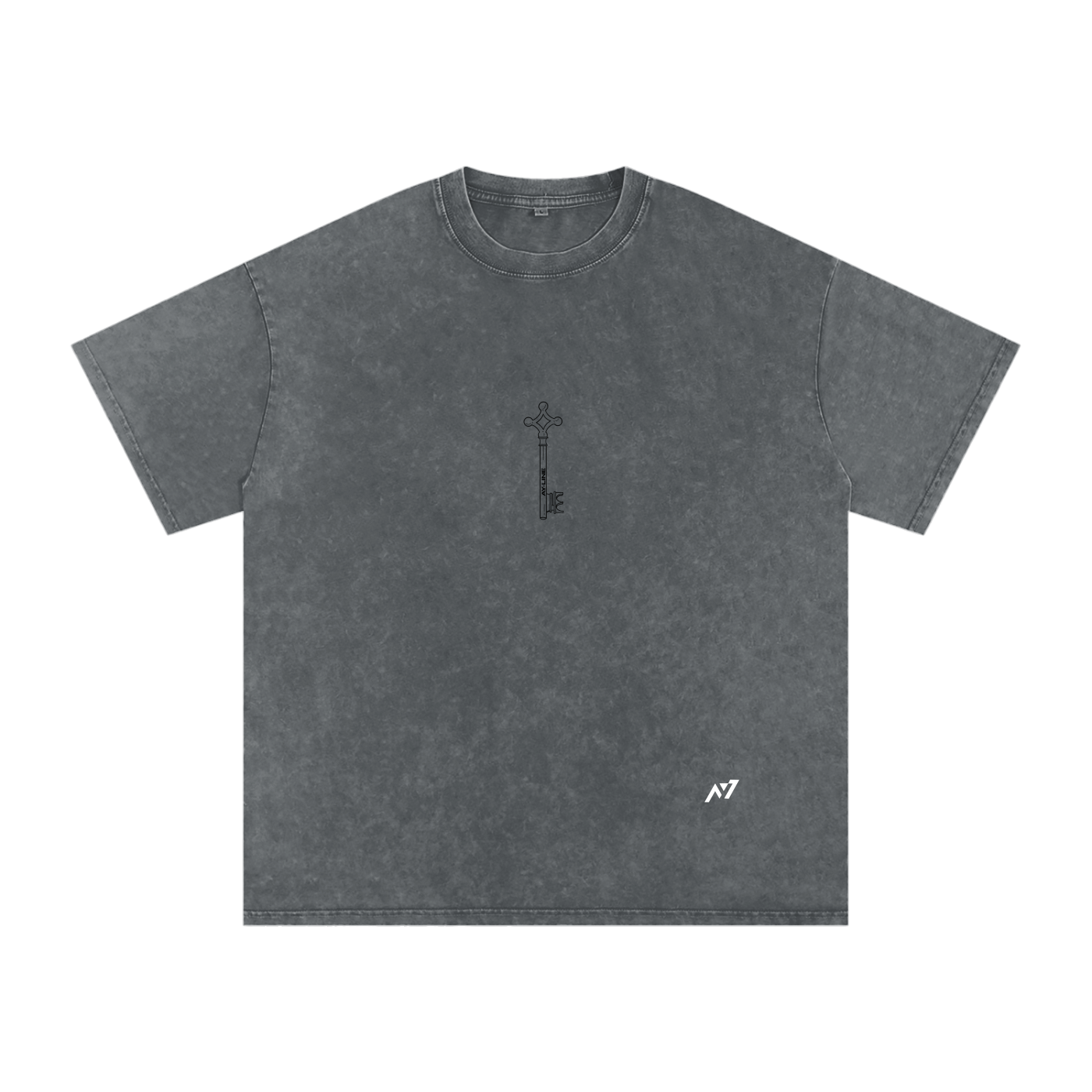 Wings of Defiance Washed Streetwear Shirt - AY - Line Anime
