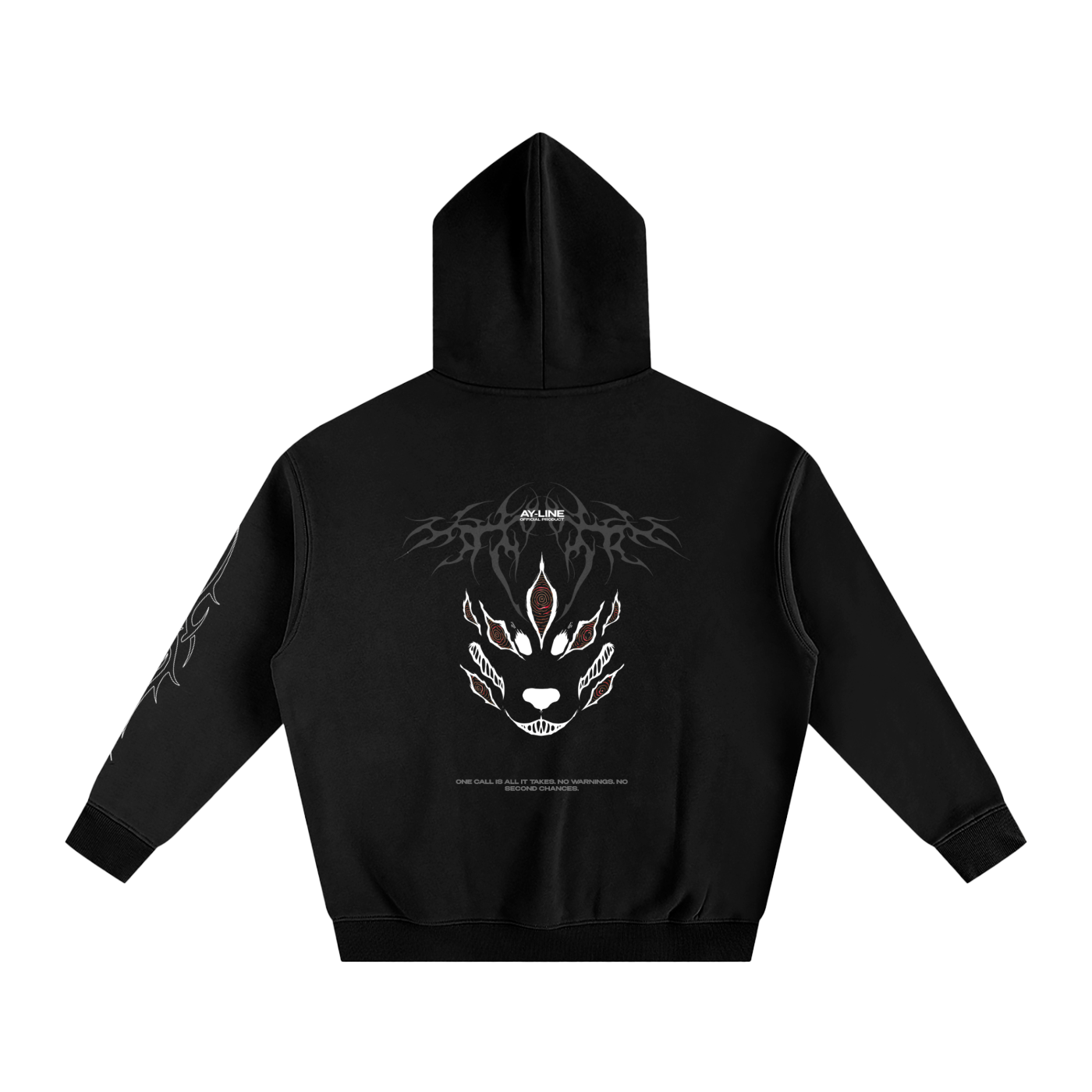 Red Eyes Streetwear Hoodie - AY - Line Anime