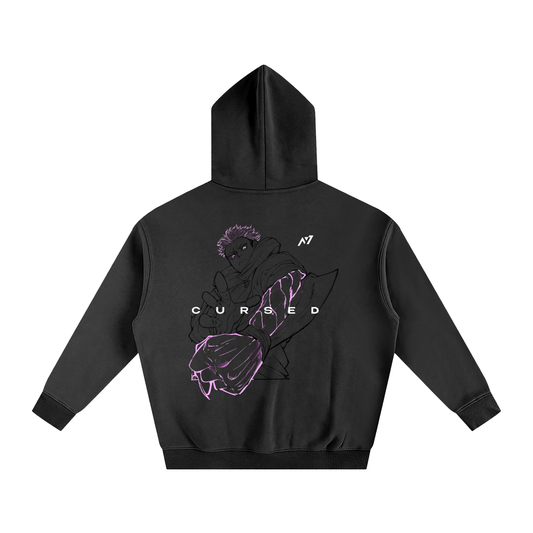CURSED. Streetwear Hoodie - AY - Line Anime