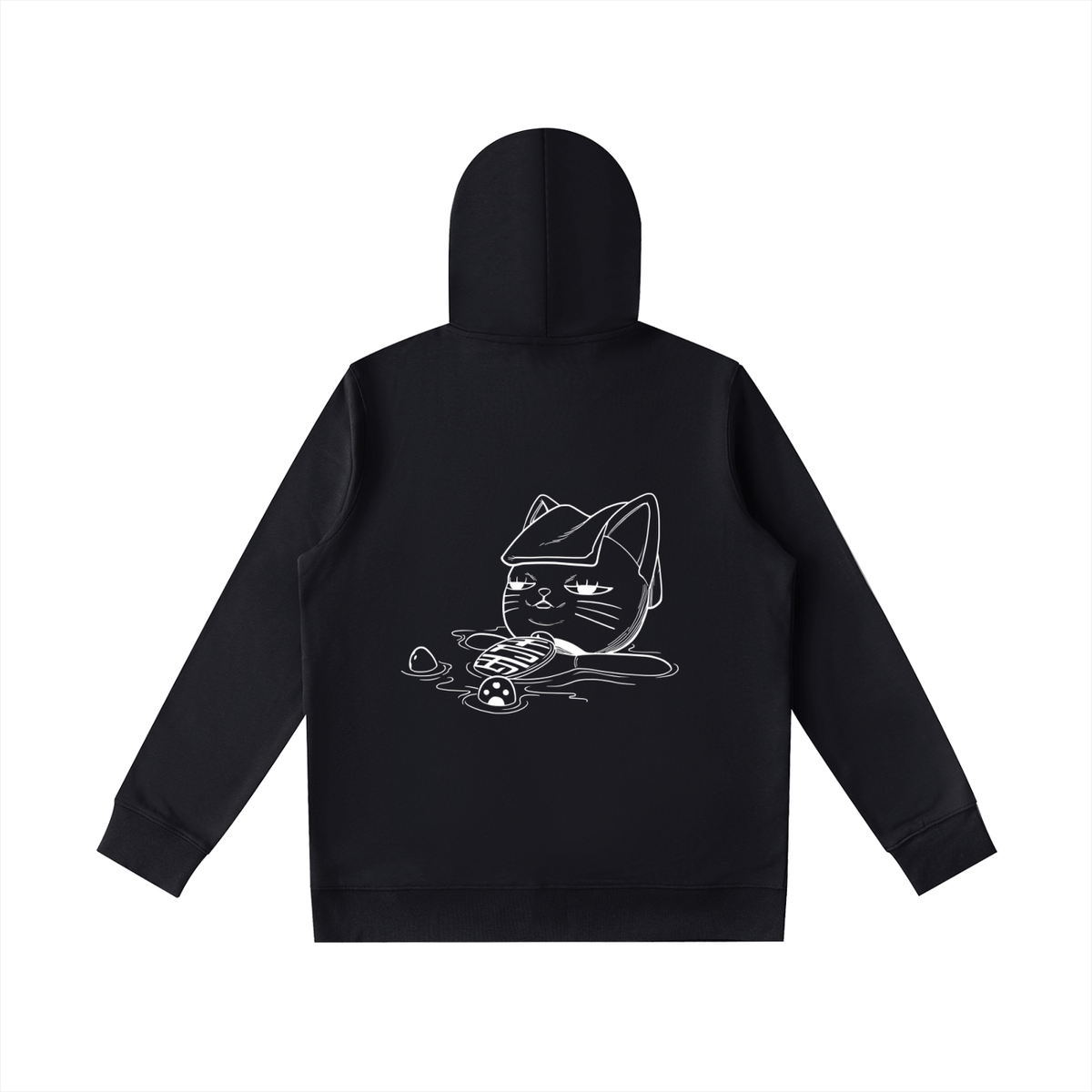 Psychic Cat Streetwear Oversized Hoodie - AY - Line Anime