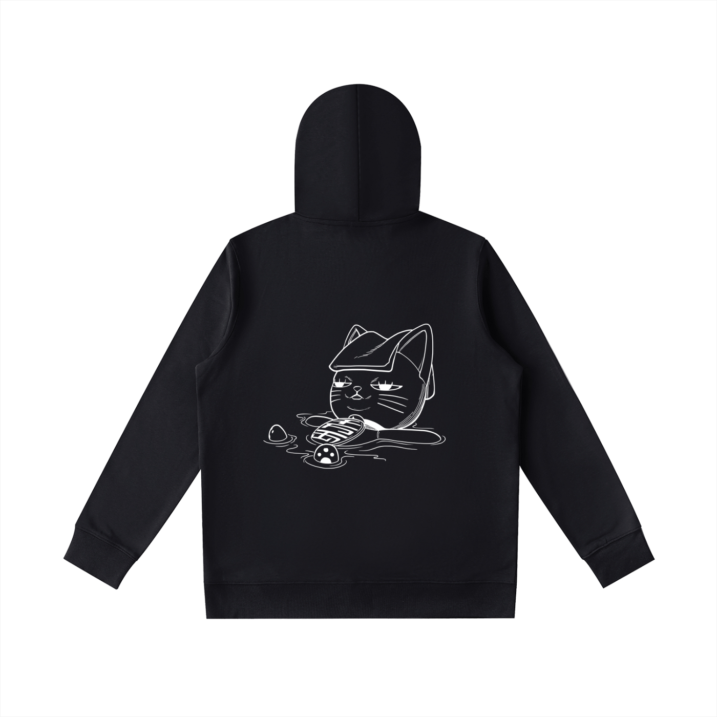 Psychic Cat Streetwear Oversized Hoodie - AY - Line Anime