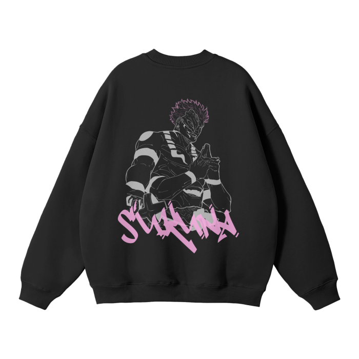 La deshonra de una sudadera de ropa de calle negra