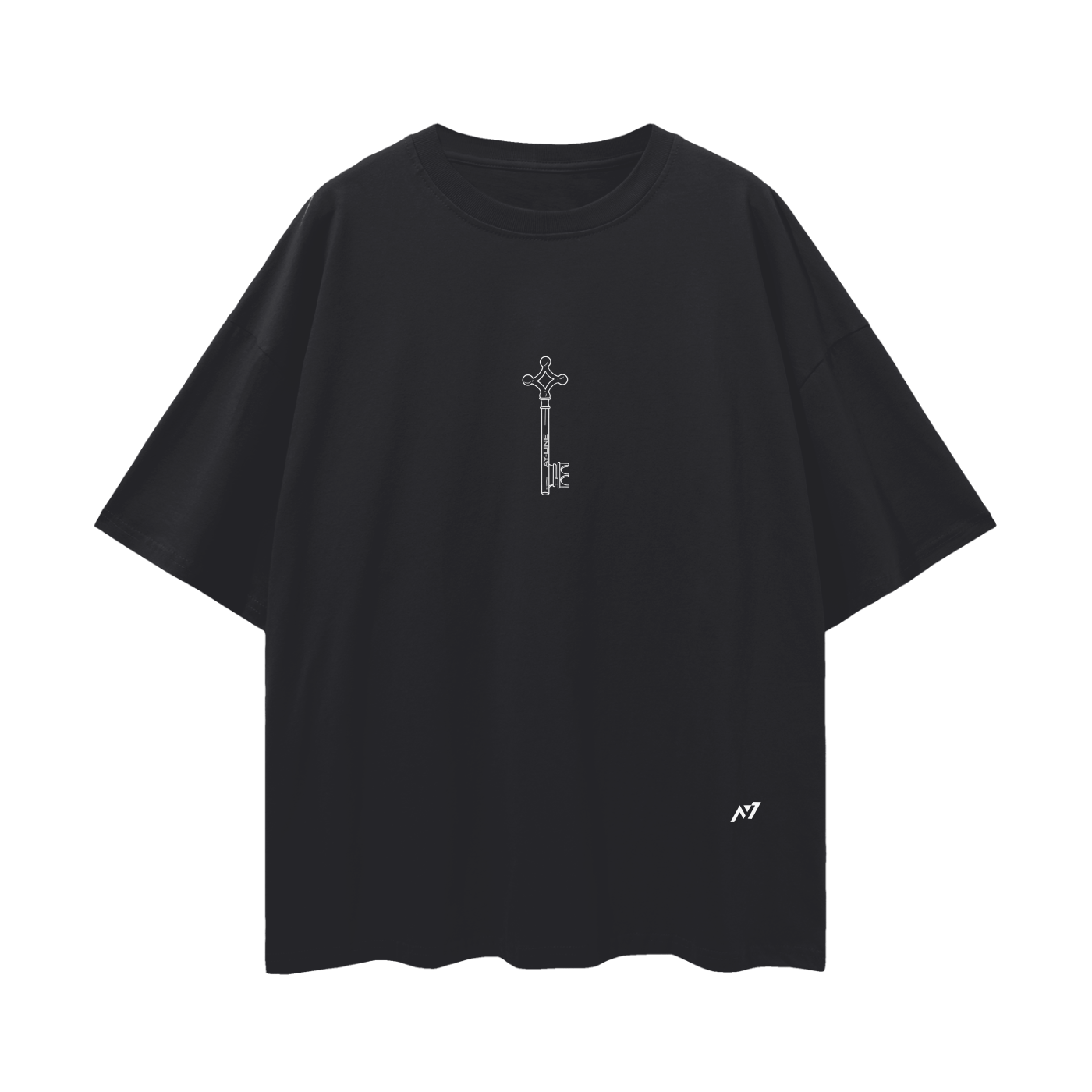 For His Sake Black Streetwear Shirt - AY - Line Anime