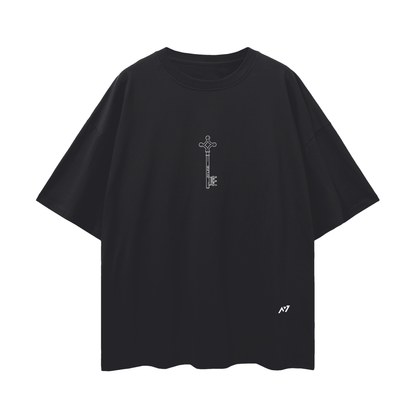 For His Sake Black Streetwear Shirt - AY - Line Anime