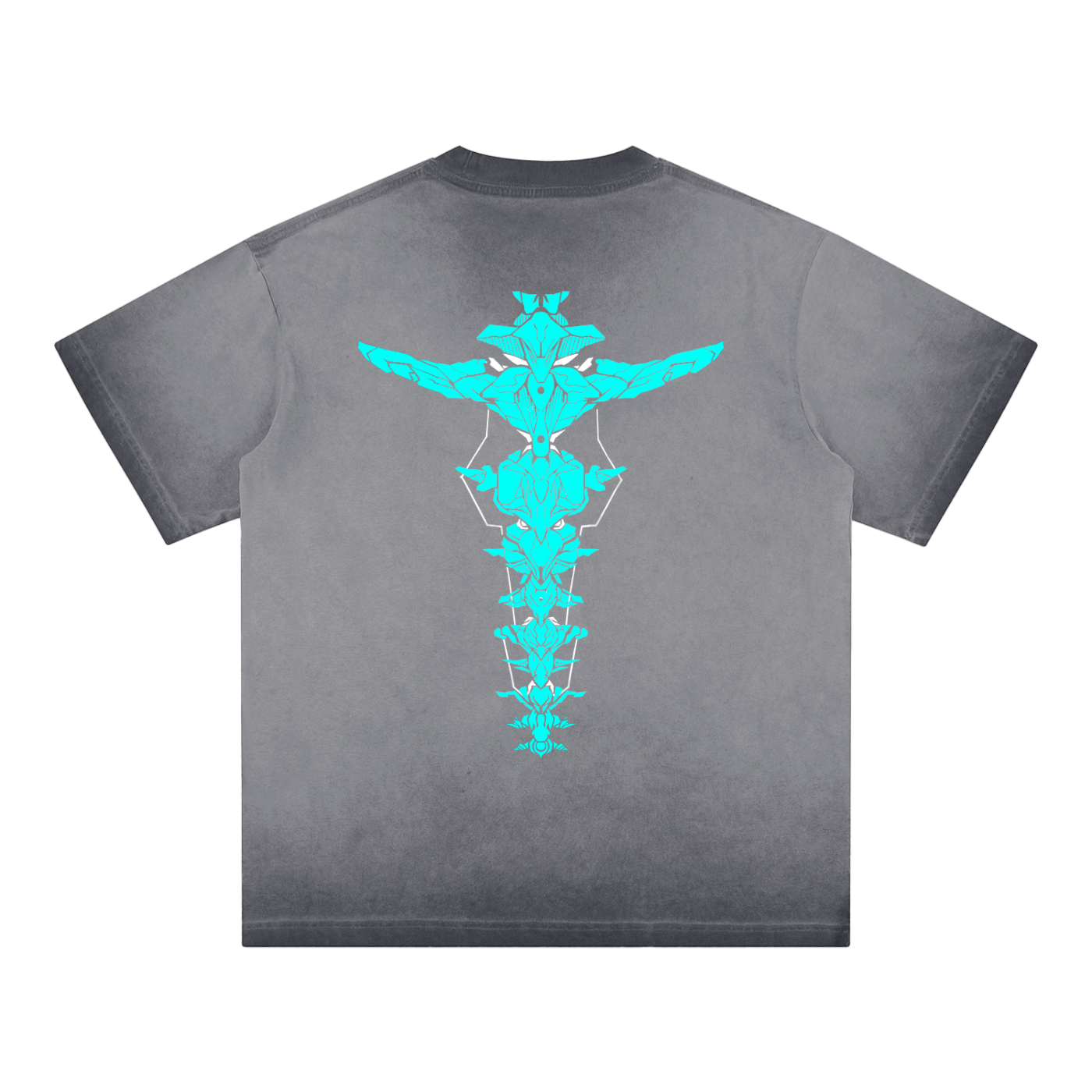 Cyber Relic Streetwear Shirt Washed - AY - Line Anime